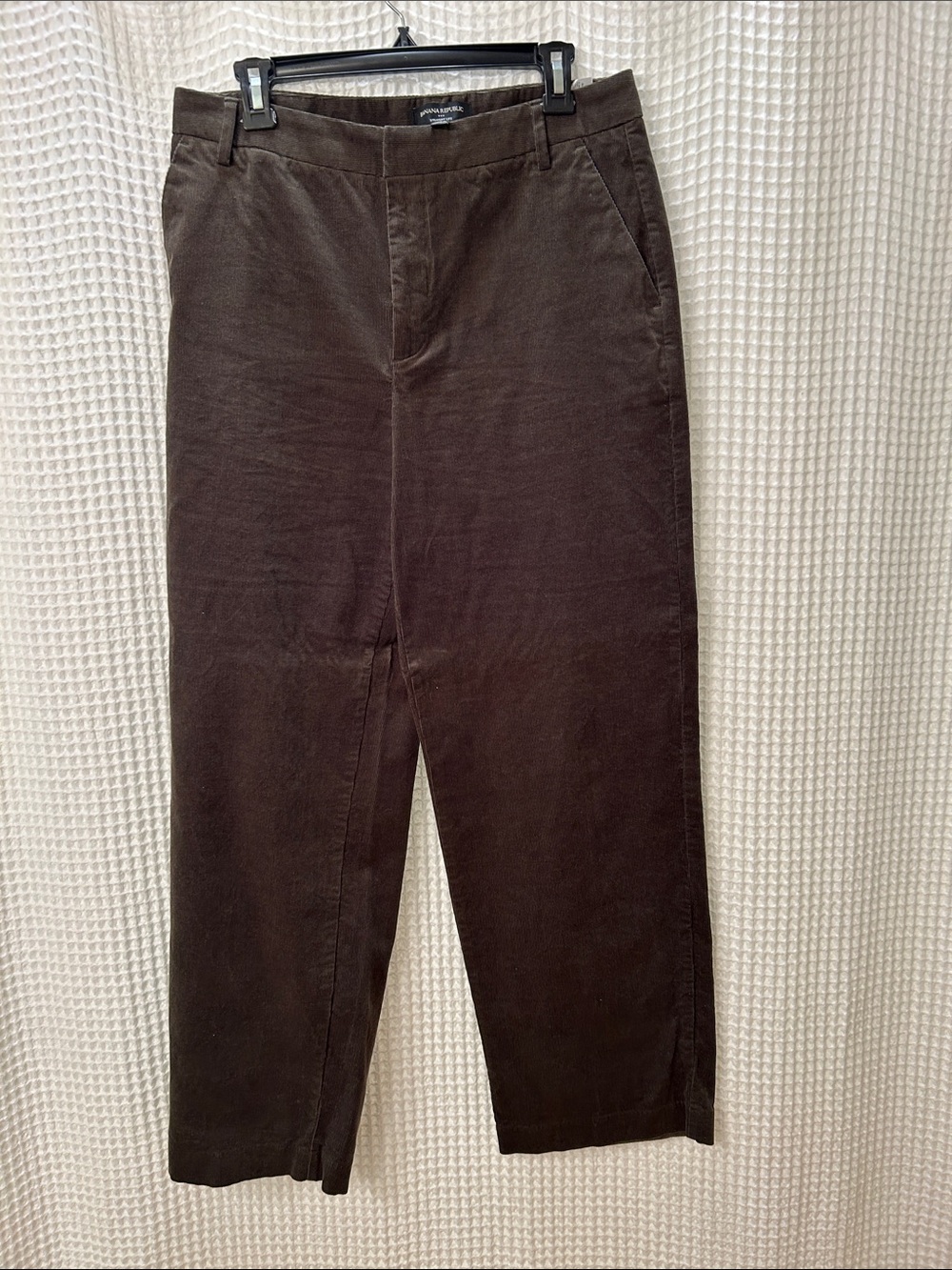 Banana Republic Dark Green Corduroy Women's Trousers
